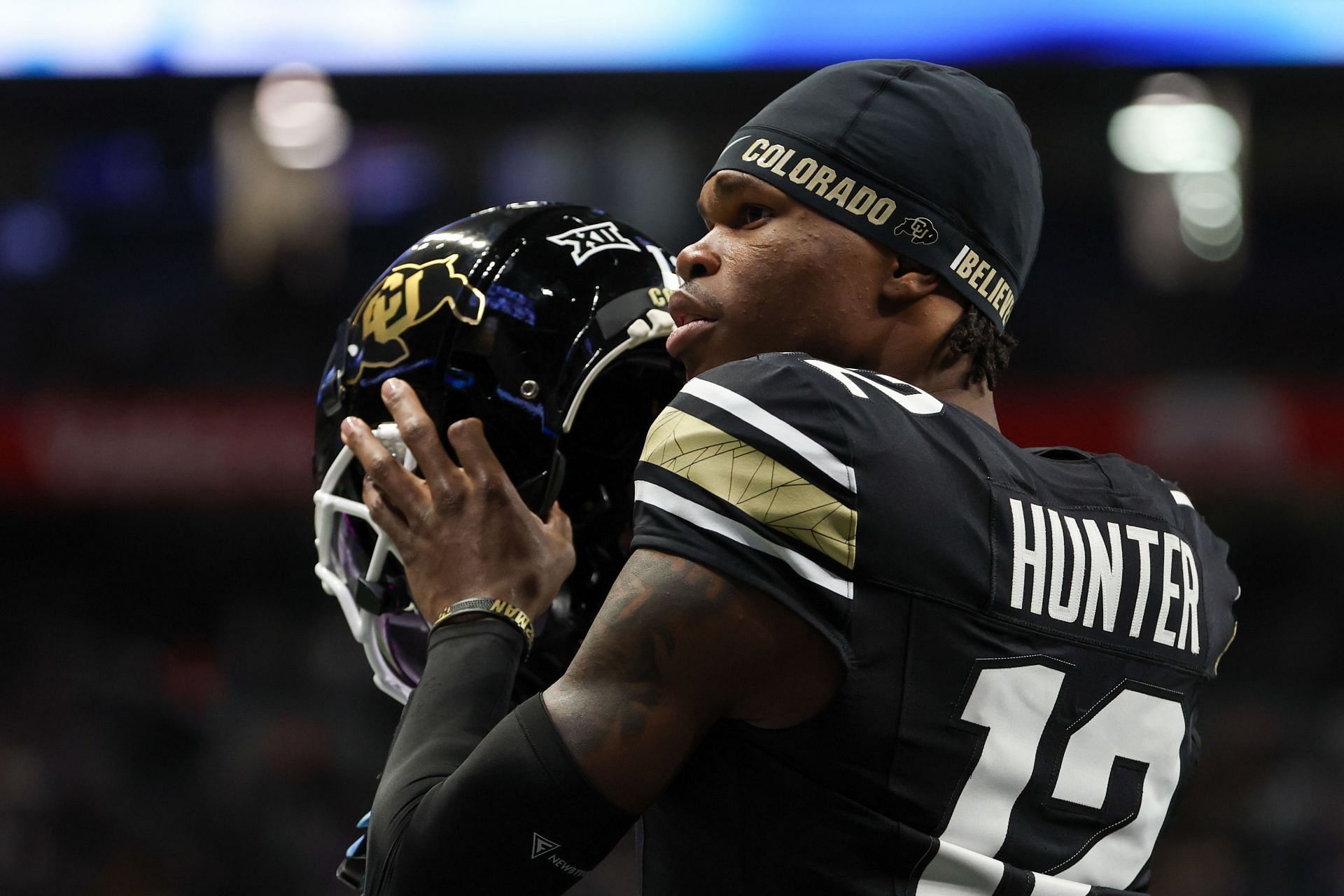 COLLEGE FOOTBALL: Colorado Buffaloes' two-way star Travis Hunter - Source: Getty